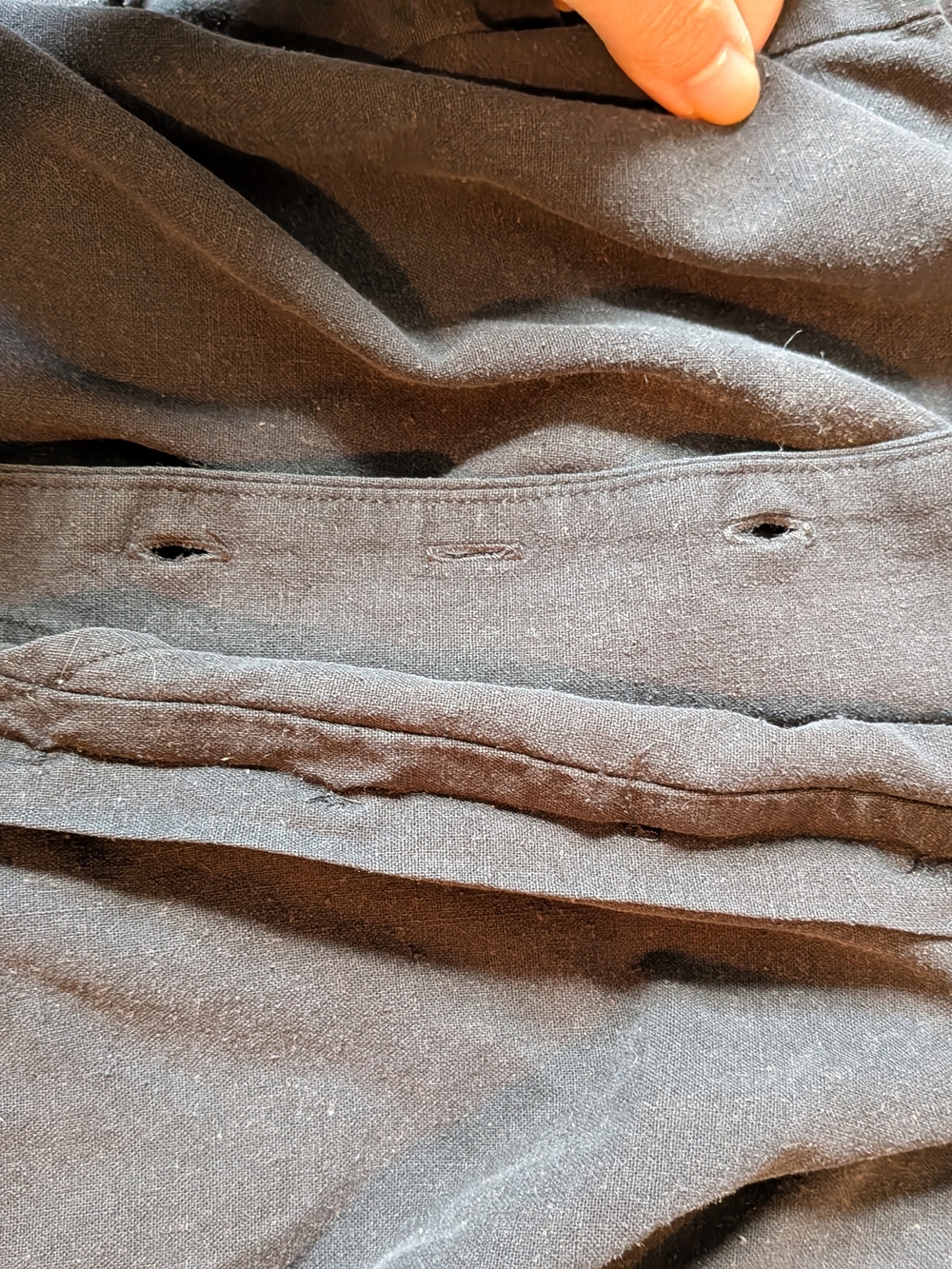 FLAWED: OZMA Cypress Jumpsuit- Black - Picture 9 of 13